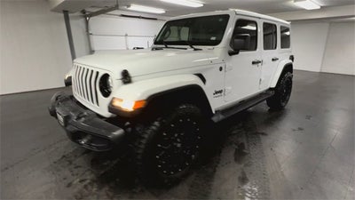 2022 Jeep Wrangler Unlimited Sahara Altitude 4x4