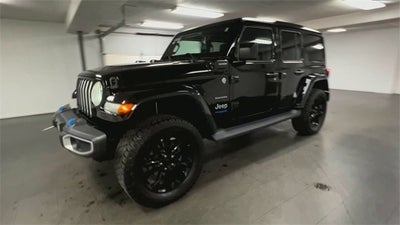2022 Jeep Wrangler 4xe Unlimited Sahara 4x4