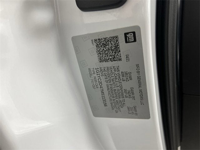 2021 Chevrolet Corvette Stingray 3LT