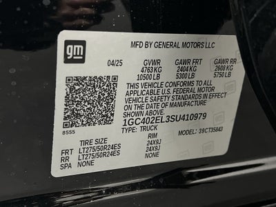 2025 Chevrolet Silverado EV RST - Max Range