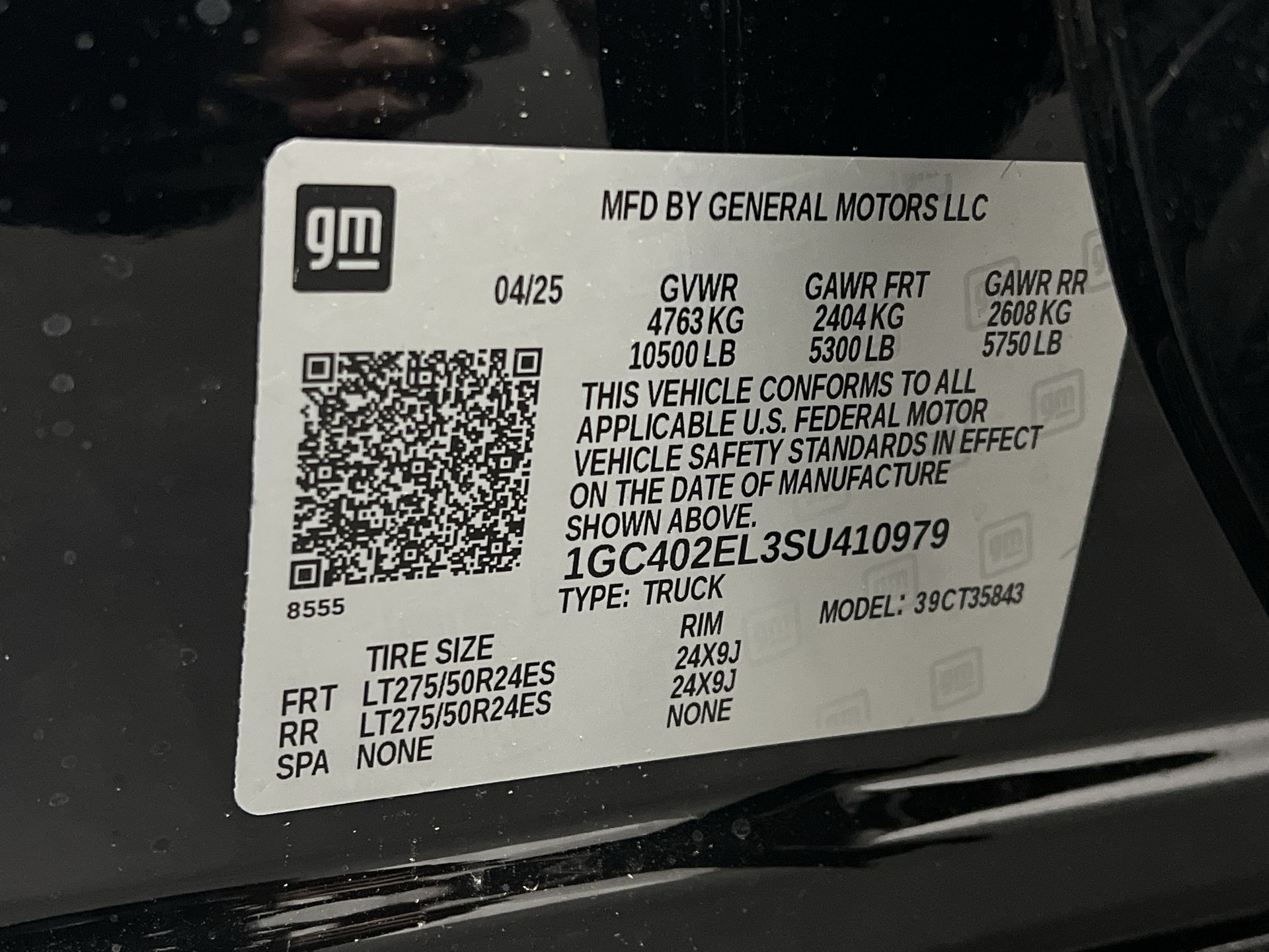 2025 Chevrolet Silverado EV RST - Max Range