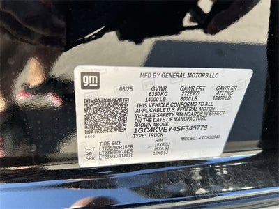 2025 Chevrolet Silverado 3500 HD High Country