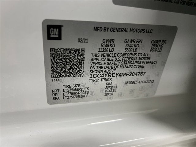 2021 Chevrolet Silverado 2500 HD High Country