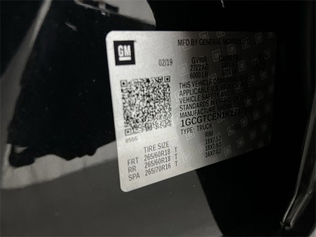 2019 Chevrolet Colorado 4WD LT