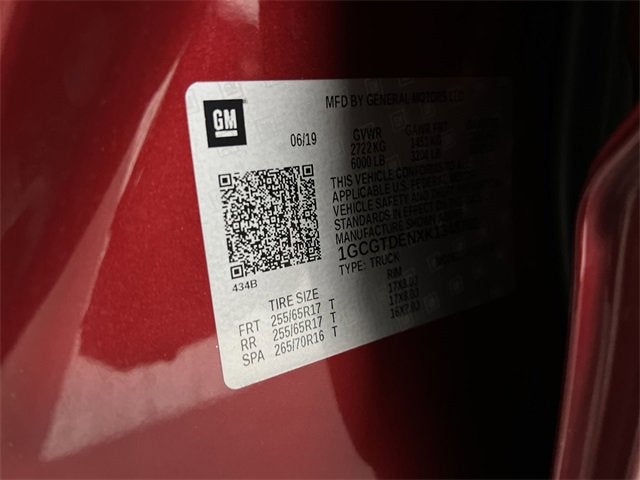 2019 Chevrolet Colorado 4WD Z71