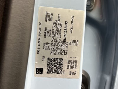 2025 Chevrolet Colorado WT/LT