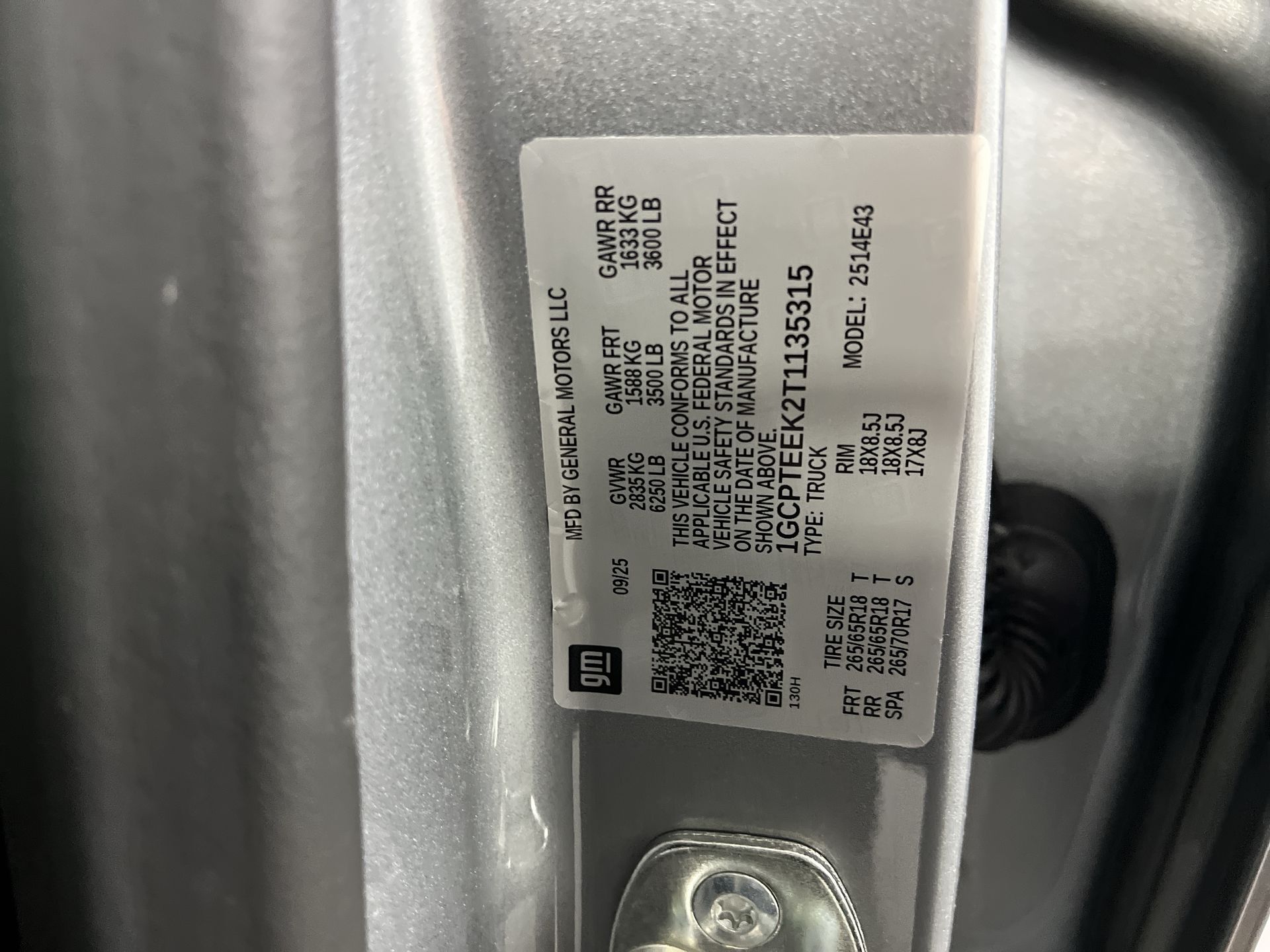 2026 Chevrolet Colorado Trail Boss