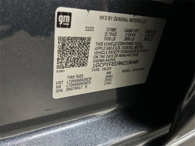 2022 Chevrolet Silverado 1500 LTD LT Trail Boss