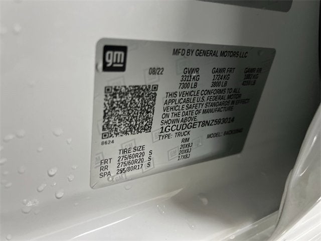 2022 Chevrolet Silverado 1500 LTZ