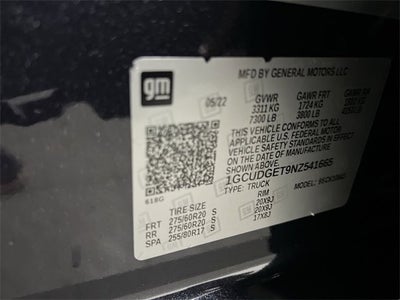 2022 Chevrolet Silverado 1500 LTZ