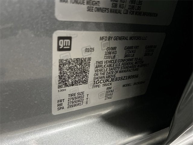 2025 Chevrolet Silverado 1500 High Country