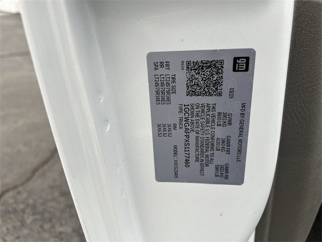 2025 Chevrolet Express Cargo 2500 WT