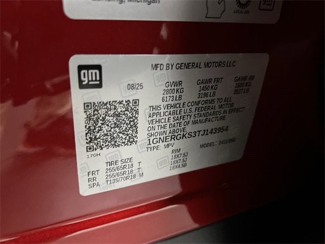 2026 Chevrolet Traverse LT