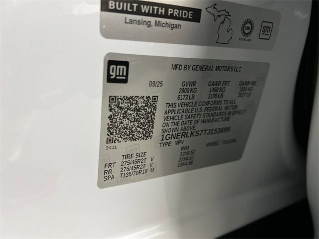 2026 Chevrolet Traverse RS