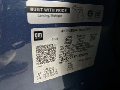 2026 Chevrolet Traverse LT