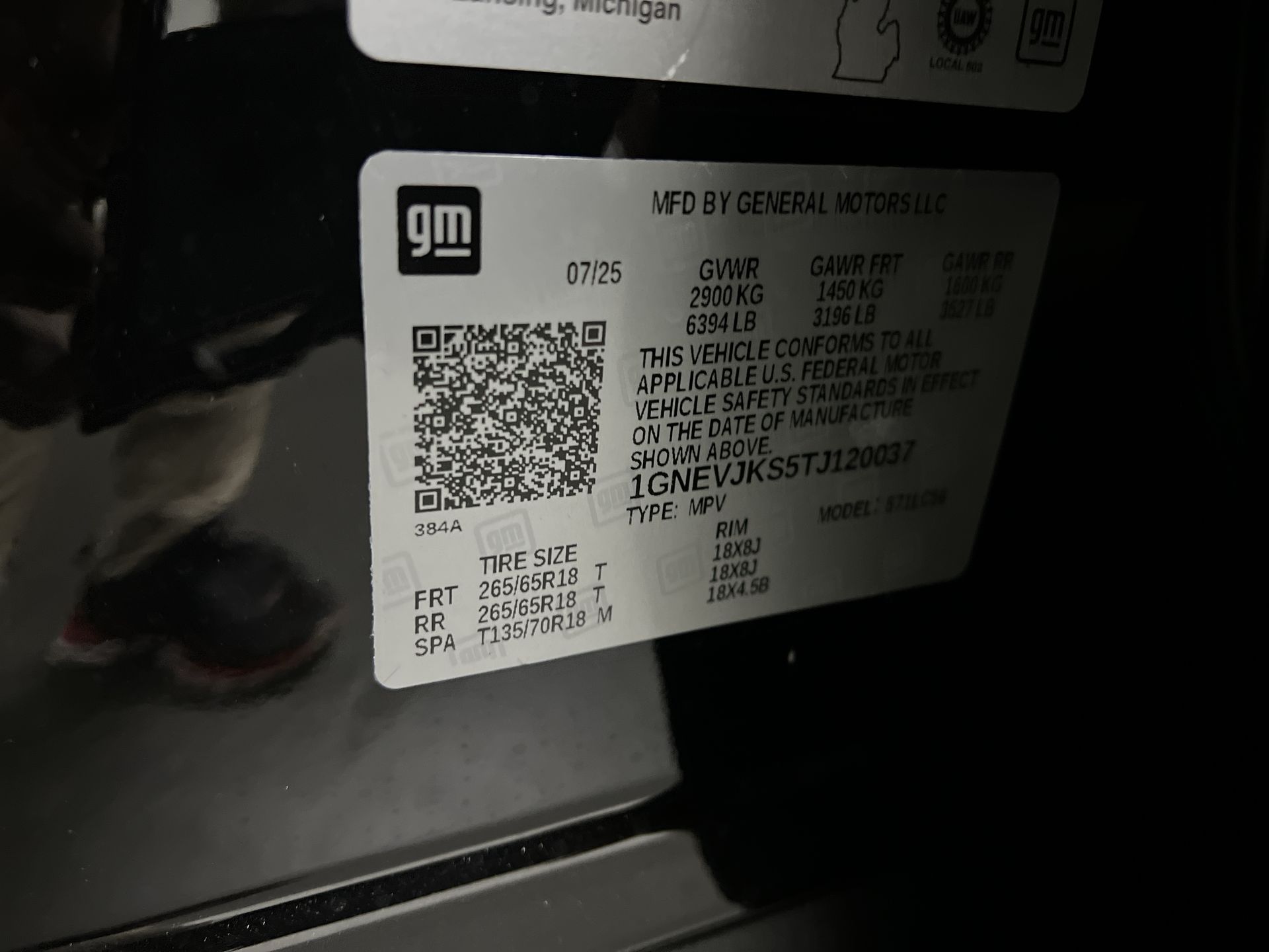 2026 Chevrolet Traverse Z71