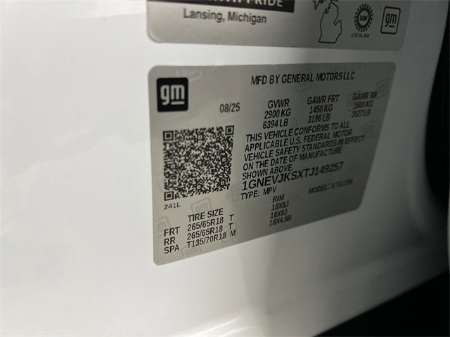 2026 Chevrolet Traverse Z71