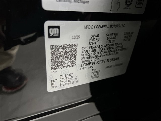 2026 Chevrolet Traverse RS