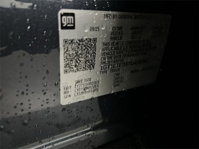 2026 GMC Sierra EV Elevation Extended Range