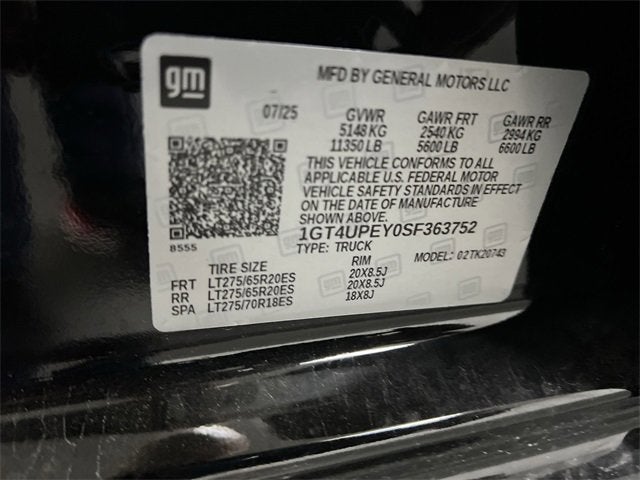 2025 GMC Sierra 2500 HD AT4