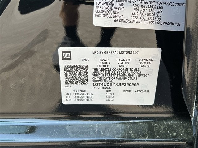 2025 GMC Sierra 2500 HD AT4X