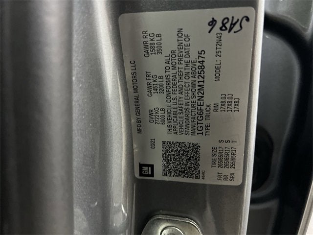 2021 GMC Canyon AT4 - Cloth