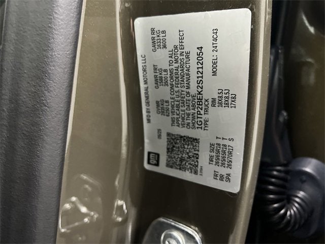 2025 GMC Canyon Elevation