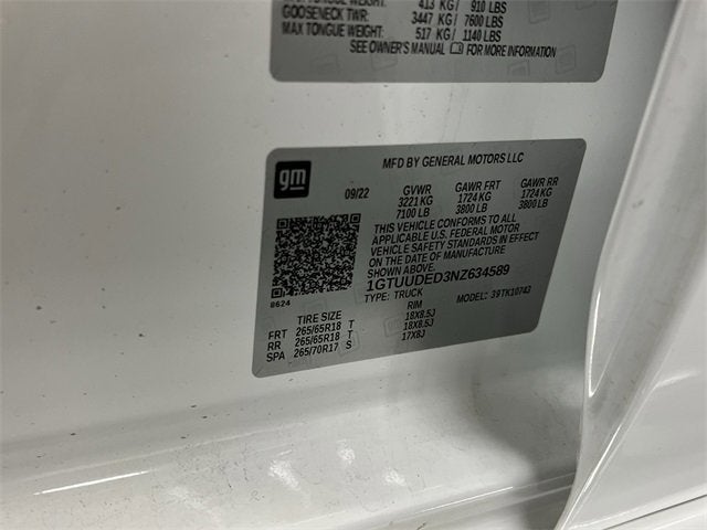 2022 GMC Sierra 1500 SLT