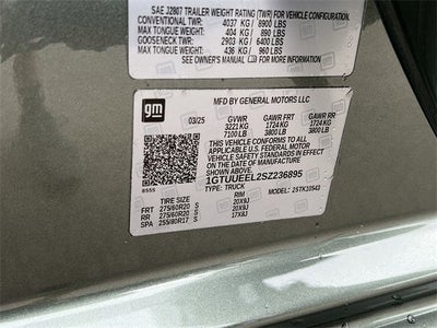 2025 GMC Sierra 1500 AT4