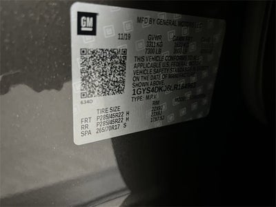 2020 Cadillac Escalade Platinum