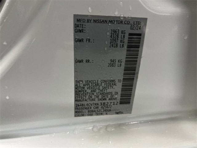 2024 Nissan Altima SR FWD