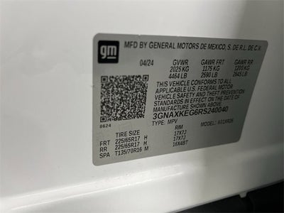 2024 Chevrolet Equinox LT