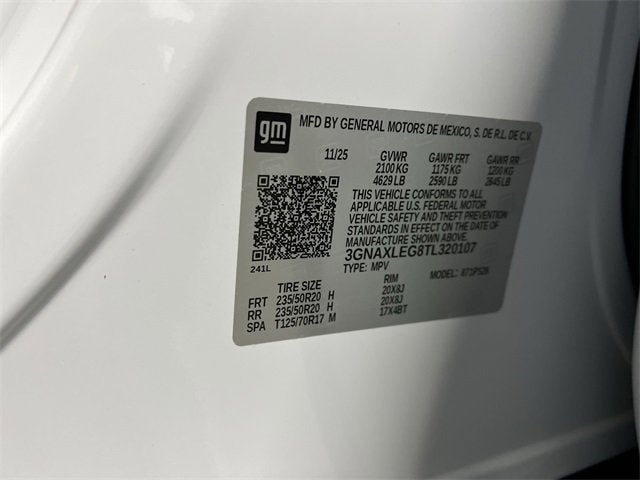 2026 Chevrolet Equinox RS