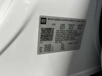 2026 Chevrolet Equinox RS