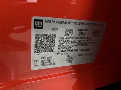 2026 Chevrolet Blazer RS