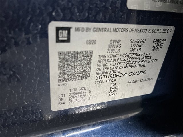 2020 GMC Sierra 1500 SLT