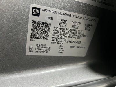 2026 GMC Sierra 1500 AT4