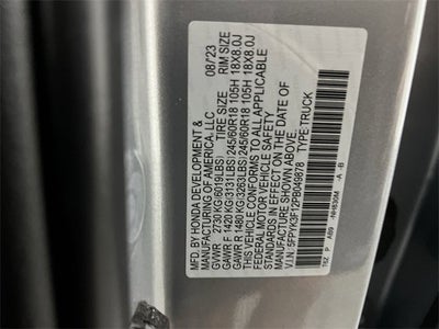 2023 Honda Ridgeline Sport