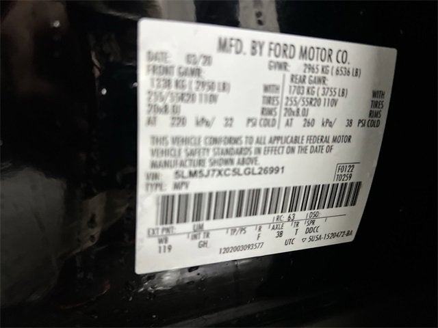 2020 Lincoln Aviator Reserve