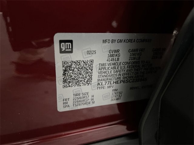 2025 Chevrolet Trax LT