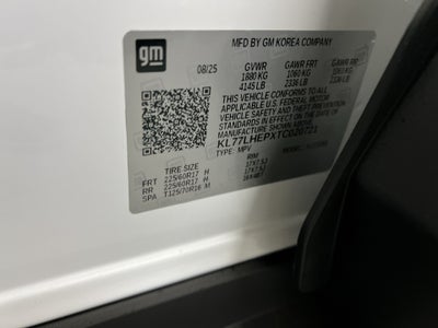 2026 Chevrolet Trax LT