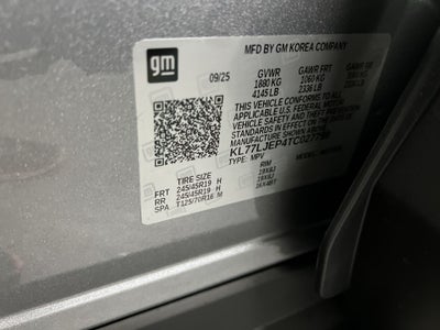 2026 Chevrolet Trax 2RS