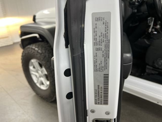 2021 Jeep Wrangler Sport S 4X4