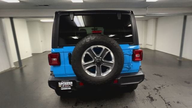2021 Jeep Wrangler Unlimited Sahara 4x4