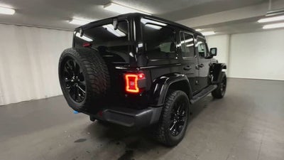 2022 Jeep Wrangler 4xe Unlimited Sahara