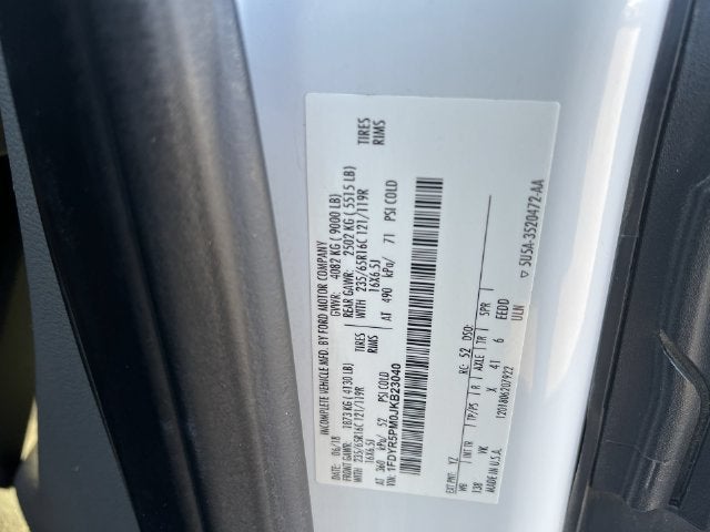 2018 Ford Transit Cutaway 138 WB