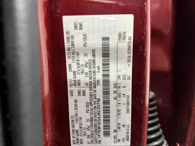 2018 Ford F-150 XLT