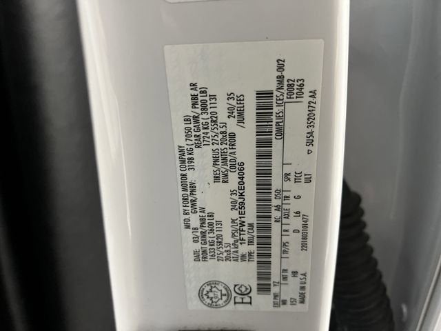 2018 Ford F-150 LARIAT