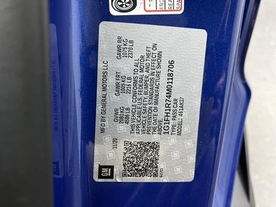 2021 Chevrolet Camaro 2SS