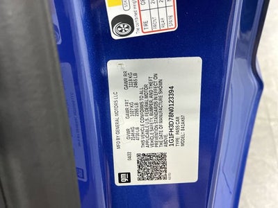 2022 Chevrolet Camaro 2SS